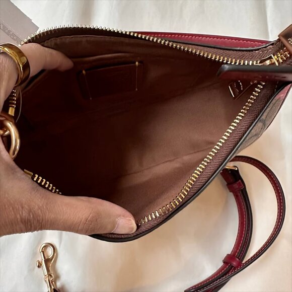 Coach Dark Gray Shoulder Bag - Picture 4 of 6